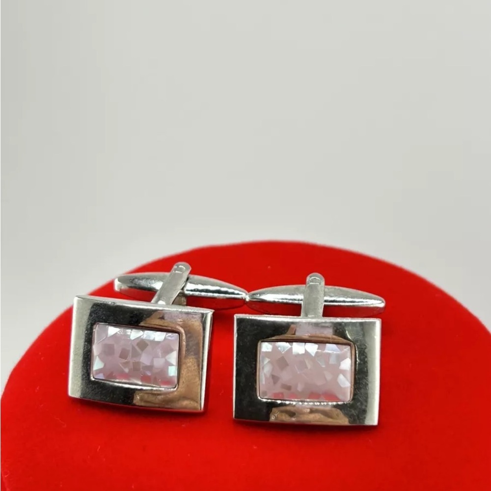 mother of pearl Cufflinks For Men